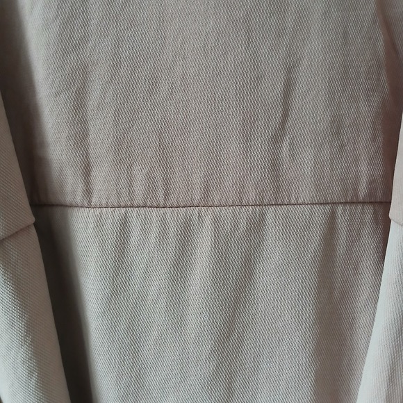 ROOLEE Women's Size 3XL Blush Pink Belted Knee Length Dress Zipper Short Sleeve - Picture 7 of 15